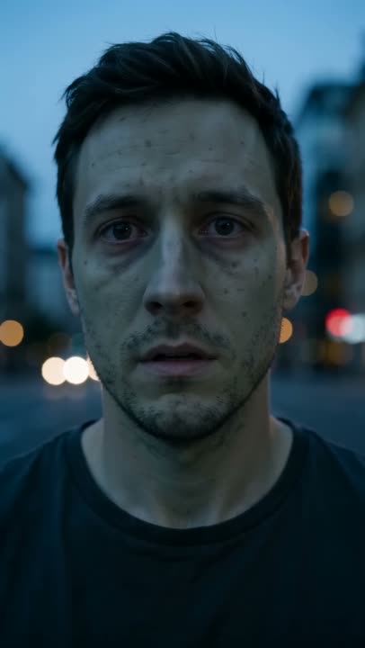 AI zombie trend: AI-generated sample scene with fictional characters